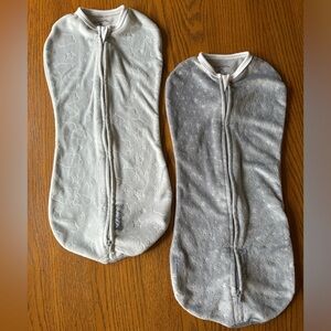 SwaddleMe by Ingenuity Compression Swaddle Pod in Velboa